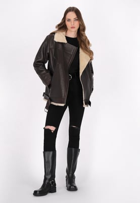 Dreimaster Jas Dames bruin