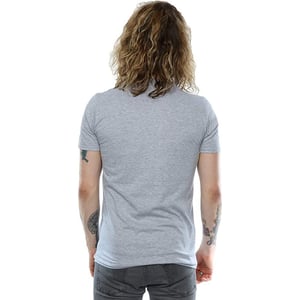 Disney Heren Springen en Knipogen Mickey Mouse T-Shirt (Sportgrijs)