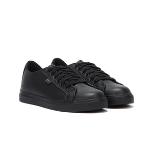 Kickers Tovni Lacer Vegan Junior Black Trainers