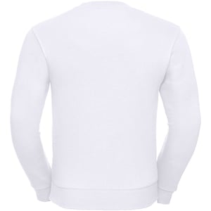Russell Mens Authentic Sweatshirt (Slimmer Cut) (White)