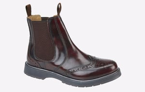 Grafters Runcorn Brogue Chelsea Boots Mens