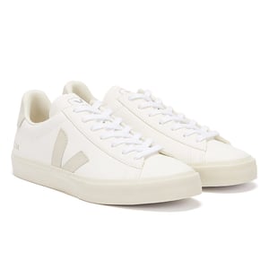 Veja Campo Mens Trainers - (White / Grey)