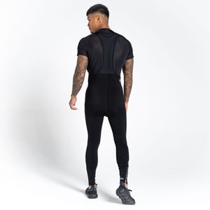 Dare 2B Heren AEP Virtuous mouwloos skipak met slabbetje (Zwart)