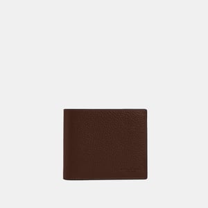 3 in 1 Wallet in Pebbled Leather
