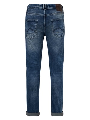 Petrol Industries - Heren Seaham Slim Fit Jeans - Blauw