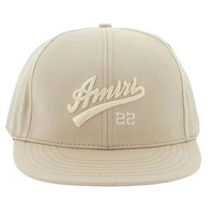 Amiri honkbal ontwerp Tan Beige ingerichte hoed