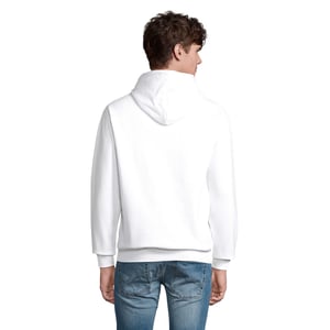SOLS Unisex Condor Hoodie för vuxna (Vit)