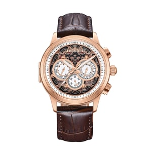 Heritor Automatic Apostle Vitreous Enamel Dial Watch