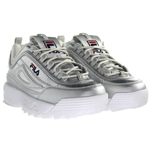 Fila Disruptor F Laag Dames Zilver Trainers