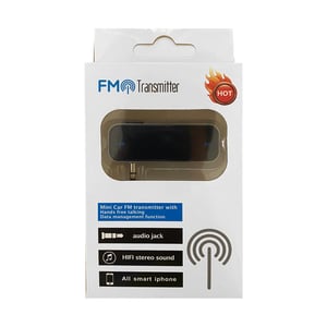 SoundZ Bluetooth FM Transmitter Hands Free Calling, Compact & Portable
