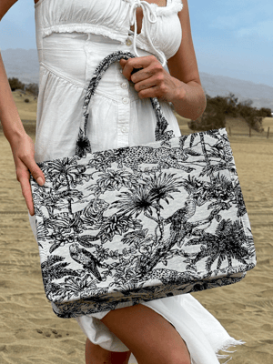 Jungle Embroidered Holdall