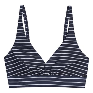 Regatta Womens/Ladies Paloma Stripe Textured Bikini Top (Navy/White)