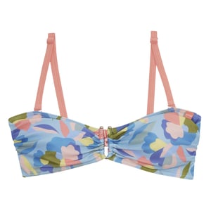 Regatta Womens/Ladies Aceana III Abstract Floral Bikini Top (Blue)