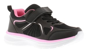 Focus Younger Girls Trainers Charis K Touch Fastening black