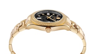 Philipp Plein Queen Dames Gouden Horloge PWCDA0624