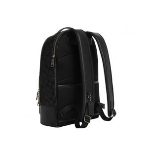Ethan Backpack in Signature Coated Canvas Bag