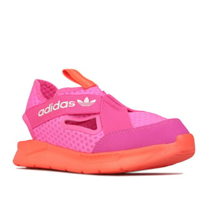 Girl's adidas Originals Childrens 360 Sandals in Pink white