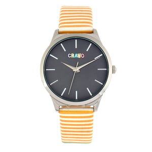 Crayo aan boord van unisex horloge