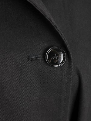 Linea trenchcoat - Zwart