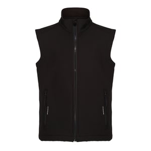 Regatta Kinder/Kids Ablaze Softshell Reflecterend Gilet (Zwart)