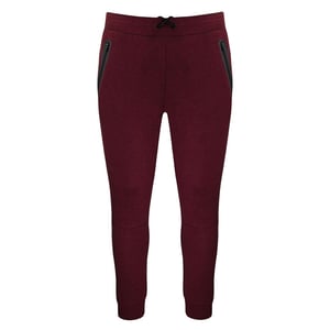 New Balance Logotyp Bourgogne Herr Fortitech Fleece Stretch Träningsbyxor MP11143 GTH