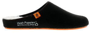 Hush puppies the good slipper heren muiltjes zwart