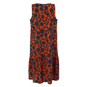 Regatta Dames/Dames Orla Kiely Passion Bloemen Midi Jurk (Oranje)