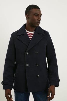 Signature Wool Blend Peacoat