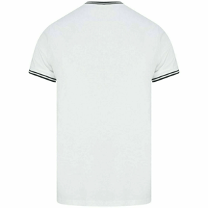 Fred Perry Twin Tipped T-Shirt In White