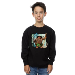 Disney Jongens Moana Maui Sweatshirt (Zwart)