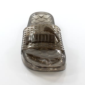 Puma x Rihanna Fenty Jelly Womens Black Sliders