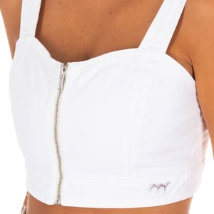 Women's Tank Top with Heart Neckline 10DMT0387