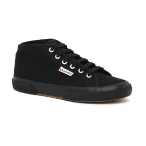Superga Unisex Adult 2754 Cotu Mid Cut Trainers (Full Black)