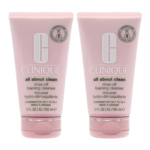 Clinique All About Clean Foaming Cleanser 150ml x 2