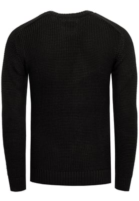 Rusty Neal Casual Fit Trui Svart