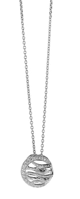 Orphelia Dames 925 Sterling Zilveren Ketting met Hanger - Zilver ZH-6031