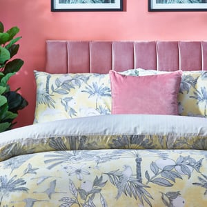 Colony Palm Tropical Reversible Duvet Cover Set
