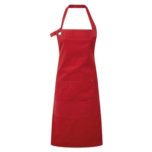 Premier Calibre Heavy Canvas Pocket Apron (Red)
