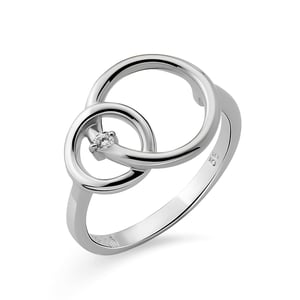 Orphelia Dames 925 Zilverring - Zilver ZR-7503