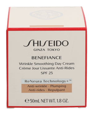 Shiseido Benefiance Wrinkle Smoothing Day Cream SPF25 50ml