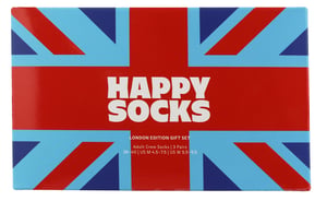 Novelty UK Themed Socks | Happy Socks | Crew London Patterned Socks - UK