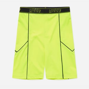 Nicce Logo Grafisch Neongeel Dames Carbon Wielershort 201 2 06 03 0180
