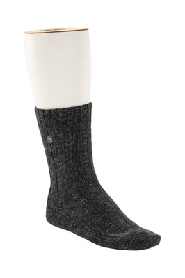 Birkenstock Heren Katoen Twist in Antraciet