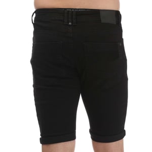Men's Duck and Cover Zeki Denim Shorts in Black