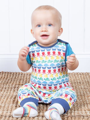 Kite Clothing Splash Stripe Dungarees