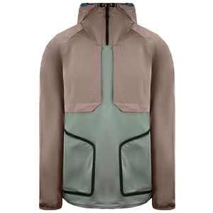 Nicce Regenjas met lange mouwen en capuchon Dusty Pink voor heren Type 9-21 211 1 01 05 0332