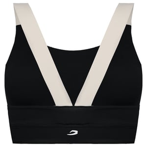 BoxRaw Alicia Womens Black Sports Bra