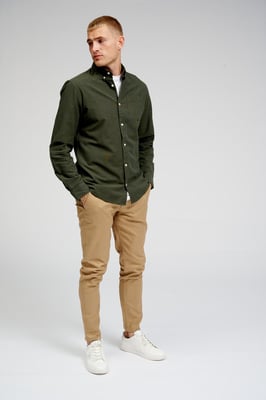 De Originele Performance Structuur Broek - Donker Beige