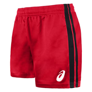 Asics Logo Heren Zwart/Rood Korte Broek