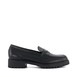 Dune Ladies WF GILD Wide Fit Cleated Penny Loafers